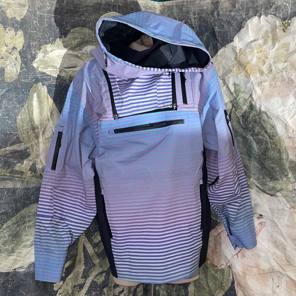 Free People Blizzard Bliss Printed Snowboard Skiing Pullover - Picture 2 of 6